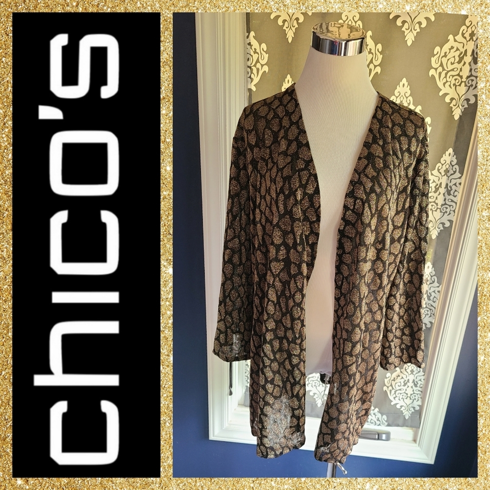 Chico's traveler's collection cardigan